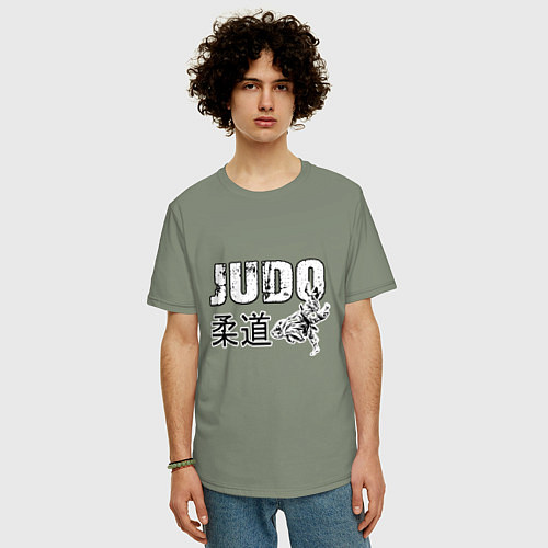 Мужская футболка оверсайз Style Judo / Авокадо – фото 3