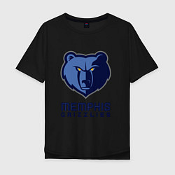 Мужская футболка оверсайз Мемфис Гриззлис, Memphis Grizzlies