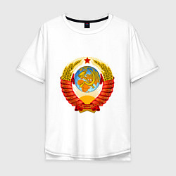 Мужская футболка оверсайз Пролетарии всех стран соединяйтесь