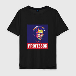 Мужская футболка оверсайз Professor