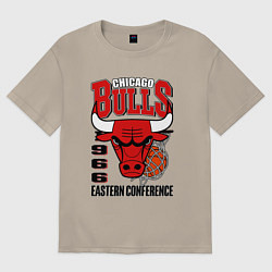 Мужская футболка оверсайз Chicago Bulls NBA