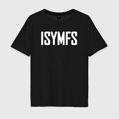 Мужская футболка оверсайз ISYMFS CT Fletcher / Черный – фото 1