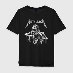 Мужская футболка оверсайз Metallica - thrash metal!