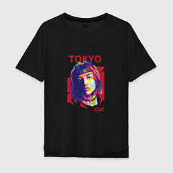 Мужская футболка оверсайз Tokyo - La Casa De Papel