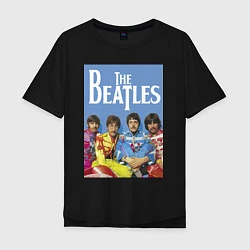 Мужская футболка оверсайз The Beatles - world legend!