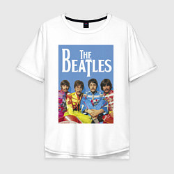 Мужская футболка оверсайз The Beatles - world legend!