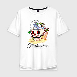 Мужская футболка оверсайз Fuerteventura - Summer