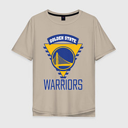 Мужская футболка оверсайз Golden State Warriors Голден Стейт НБА