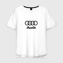 Мужская футболка оверсайз Audi