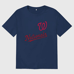Мужская футболка оверсайз Washington Nationals - baseball team!