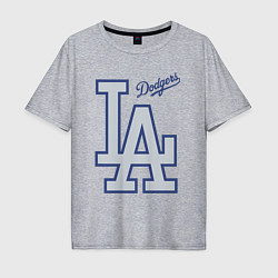 Мужская футболка оверсайз Los Angeles Dodgers - baseball team