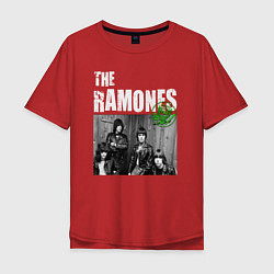 Мужская футболка оверсайз The Ramones Рамоунз