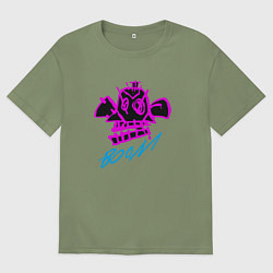 Мужская футболка оверсайз Аркейн 06