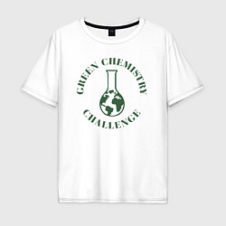 Мужская футболка оверсайз GREEN CHEMISTRY