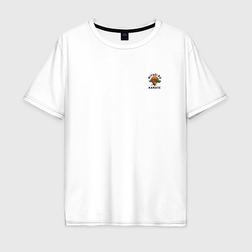 Мужская футболка оверсайз Miyagi do Mini Logo / Белый – фото 1