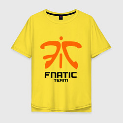 Мужская футболка оверсайз Dota 2: Fnatic Team