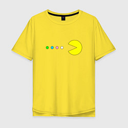 Мужская футболка оверсайз Pac - man Для пары