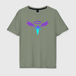 Мужская футболка оверсайз WALHALLA TEAM NEON LOGO ТОКИЙСКИЕ МСТИТЕЛИ