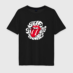 Мужская футболка оверсайз Rolling Stones, Роллинг Стоунз