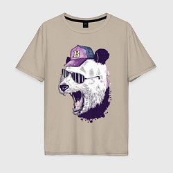 Мужская футболка оверсайз Cool panda!