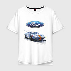Мужская футболка оверсайз Ford Motorsport