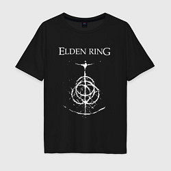 Мужская футболка оверсайз Elden ring лого