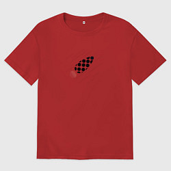 Мужская футболка оверсайз Космическая ракета паттерн