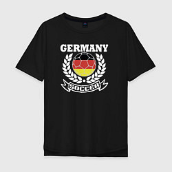 Мужская футболка оверсайз Футбол Германия