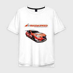 Мужская футболка оверсайз Mazda Motorsport Development