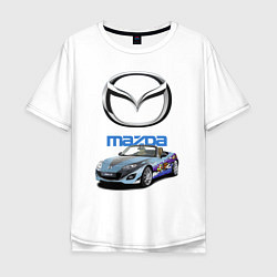 Мужская футболка оверсайз Mazda Japan
