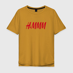 Мужская футболка оверсайз H&MMM LOGO