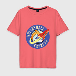 Мужская футболка оверсайз Volleyball Express