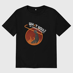 Футболка оверсайз мужская Escape from City 17, цвет: черный