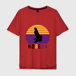 Мужская футболка оверсайз Kobe - 24