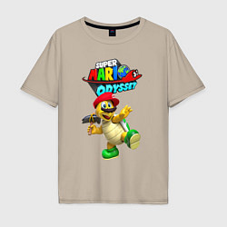 Мужская футболка оверсайз Super Odyssey Hero turtle Koopa Troopa