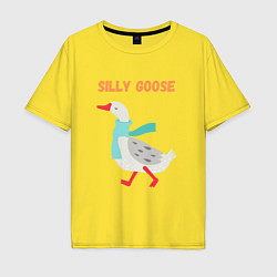 Футболка оверсайз мужская Silly Goose, цвет: желтый