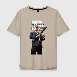 Мужская футболка оверсайз GTA 5 Gangster