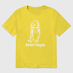 Мужская футболка оверсайз Darkest Dungeon DD Black White