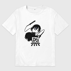 Футболка оверсайз мужская Хэй Темнее тёмного, цвет: белый