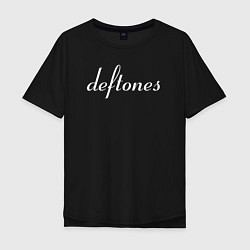 Мужская футболка оверсайз Deftones rock
