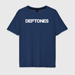 Мужская футболка оверсайз Deftones hard rock