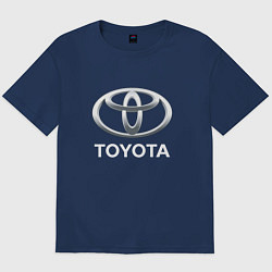 Мужская футболка оверсайз TOYOTA 3D Logo