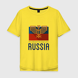 Мужская футболка оверсайз Russia - Союз