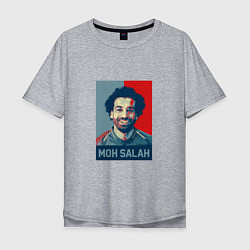 Футболка оверсайз мужская Moh Salah, цвет: меланж