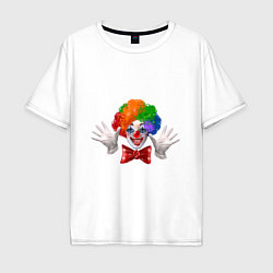 Мужская футболка оверсайз POSITIVE CLOWN