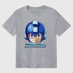 Футболка оверсайз мужская Mega Man - Rockman, цвет: меланж