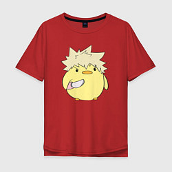 Мужская футболка оверсайз Опасный Бакуго My Hero Academia