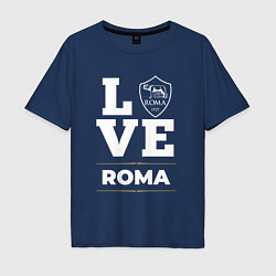 Мужская футболка оверсайз Roma Love Classic