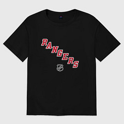 Мужская футболка оверсайз New York Rangers NHL