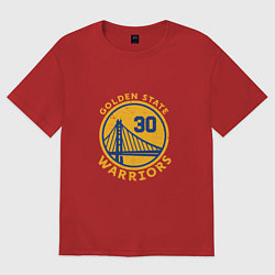 Футболка оверсайз мужская GS Warriors, цвет: красный
